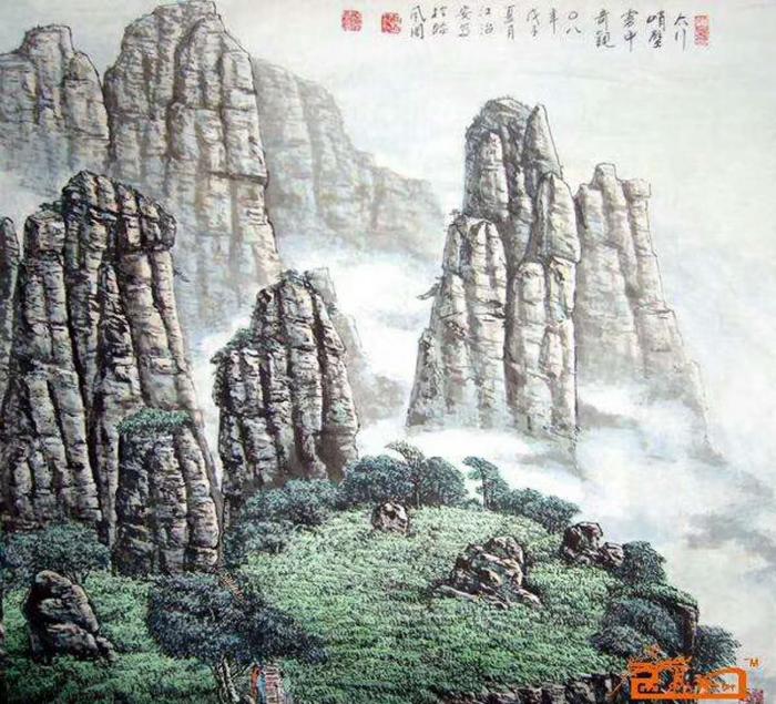 画家江治安 画家江治安